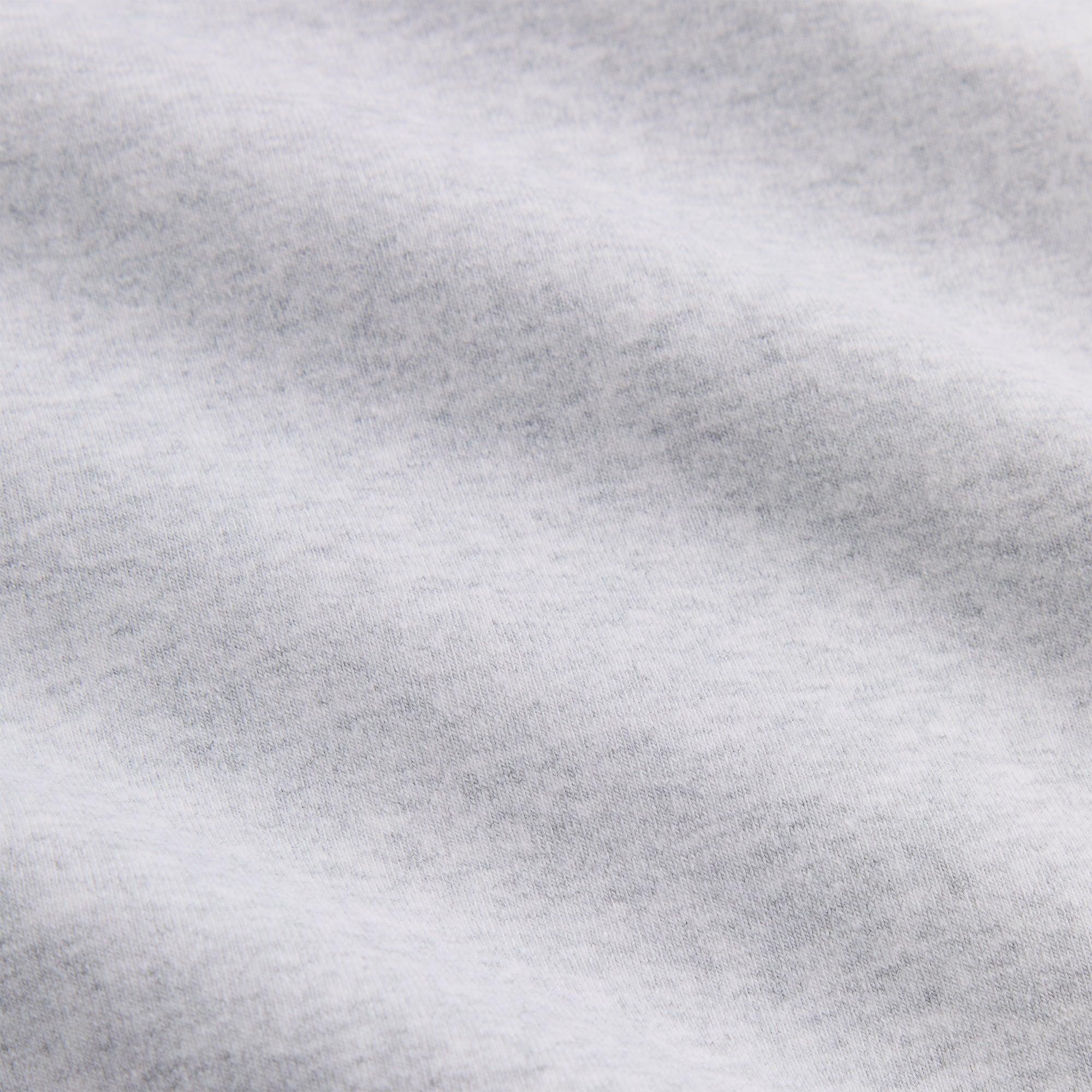 Kith Compact Knit Nelson Crewneck - Light Heather Grey Male Product Image