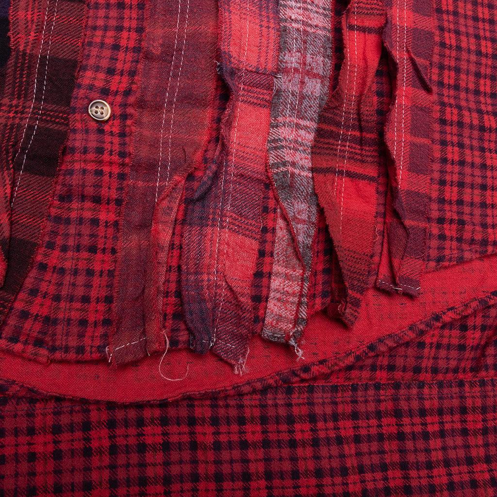 Ribbon Over Dye Flannel Shirt - Assorted Male Product Image