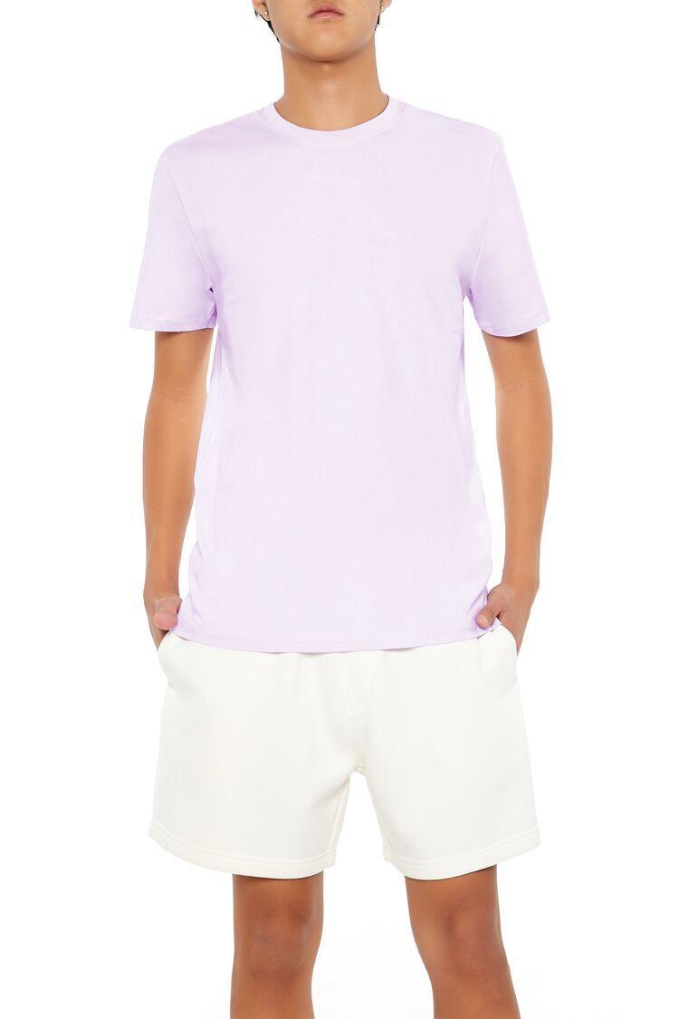 Basic Cotton Crew Tee | Forever 21 Product Image