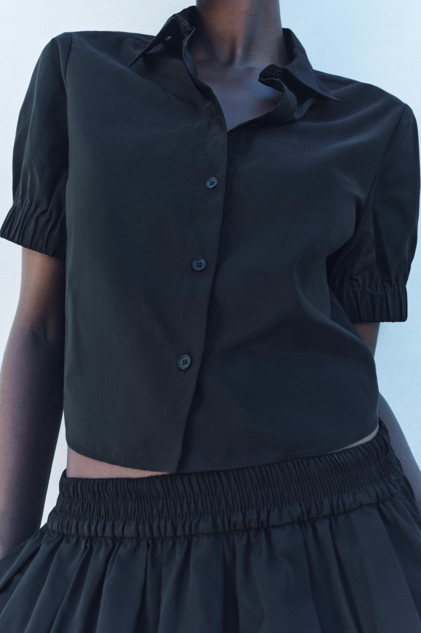 CROP SHIRT ZW COLLECTION Product Image