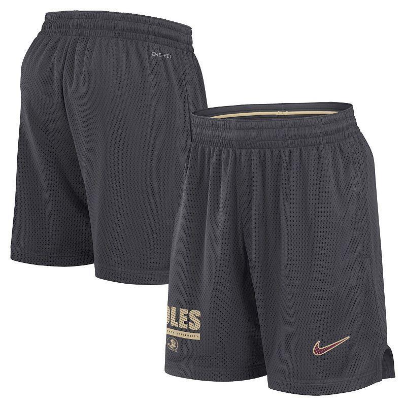 Men's Nike Anthracite Arizona Wildcats 2024 Sideline Mesh Shorts, Size: Small, Grey Product Image