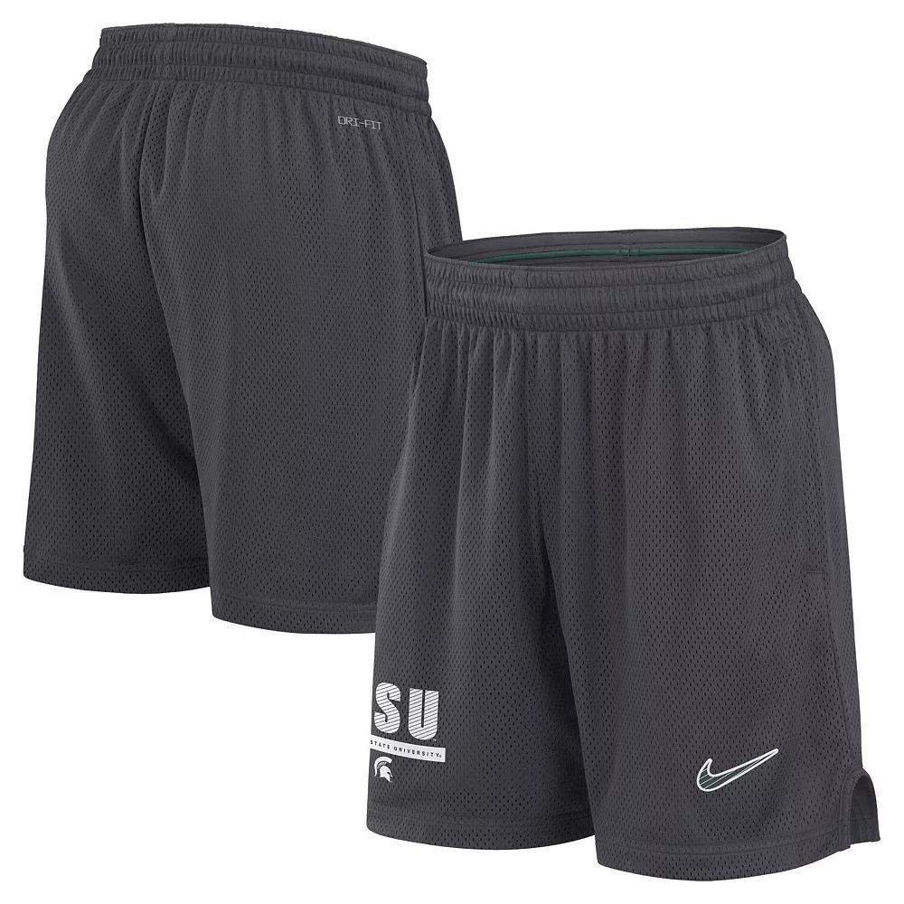 Men's Nike Anthracite Duke Blue Devils 2024 Sideline Mesh Shorts, Size: XL, Grey Product Image