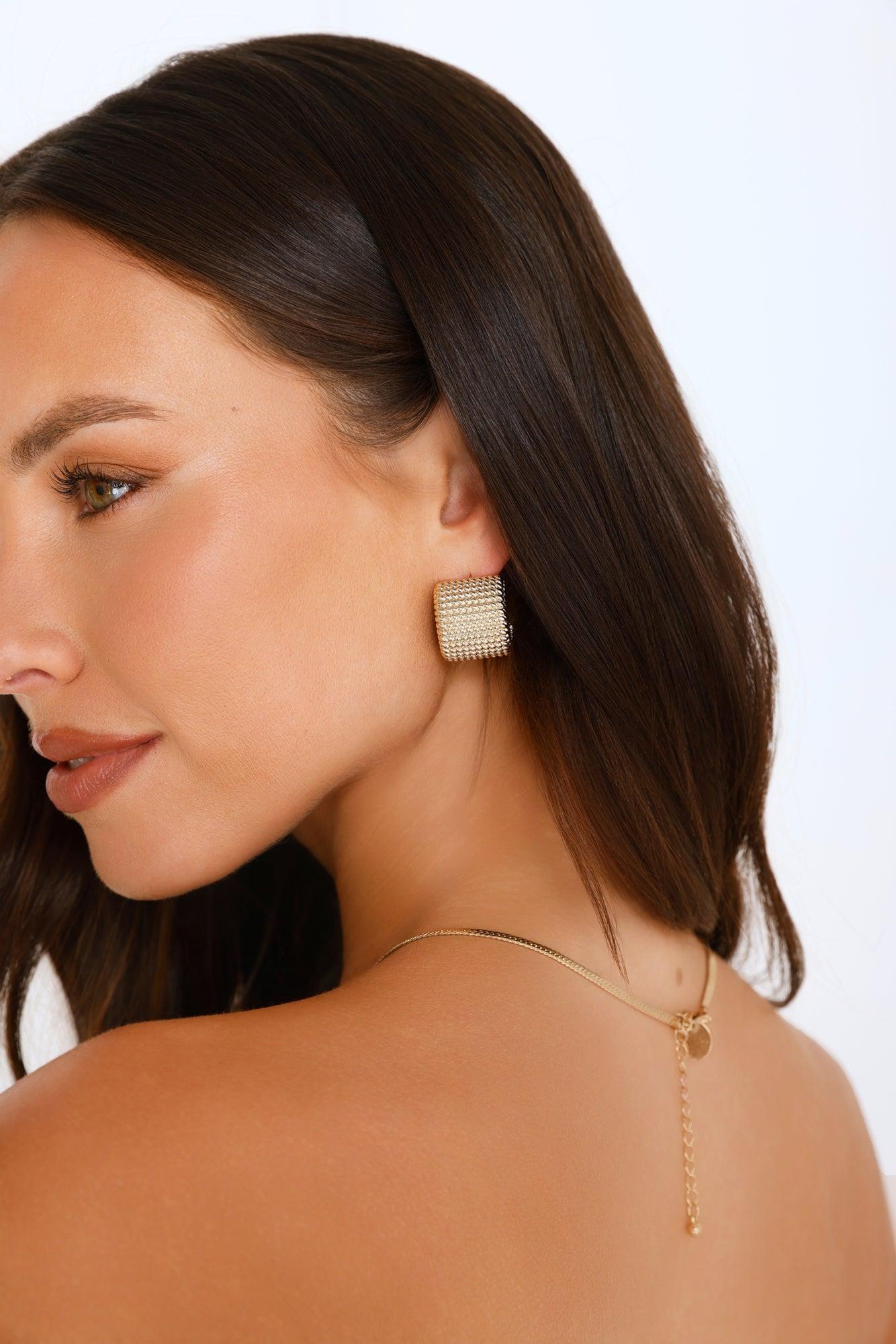 Jasminelle Earrings Gold Product Image