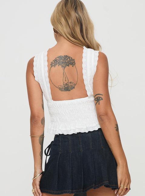Asuka Top White Product Image