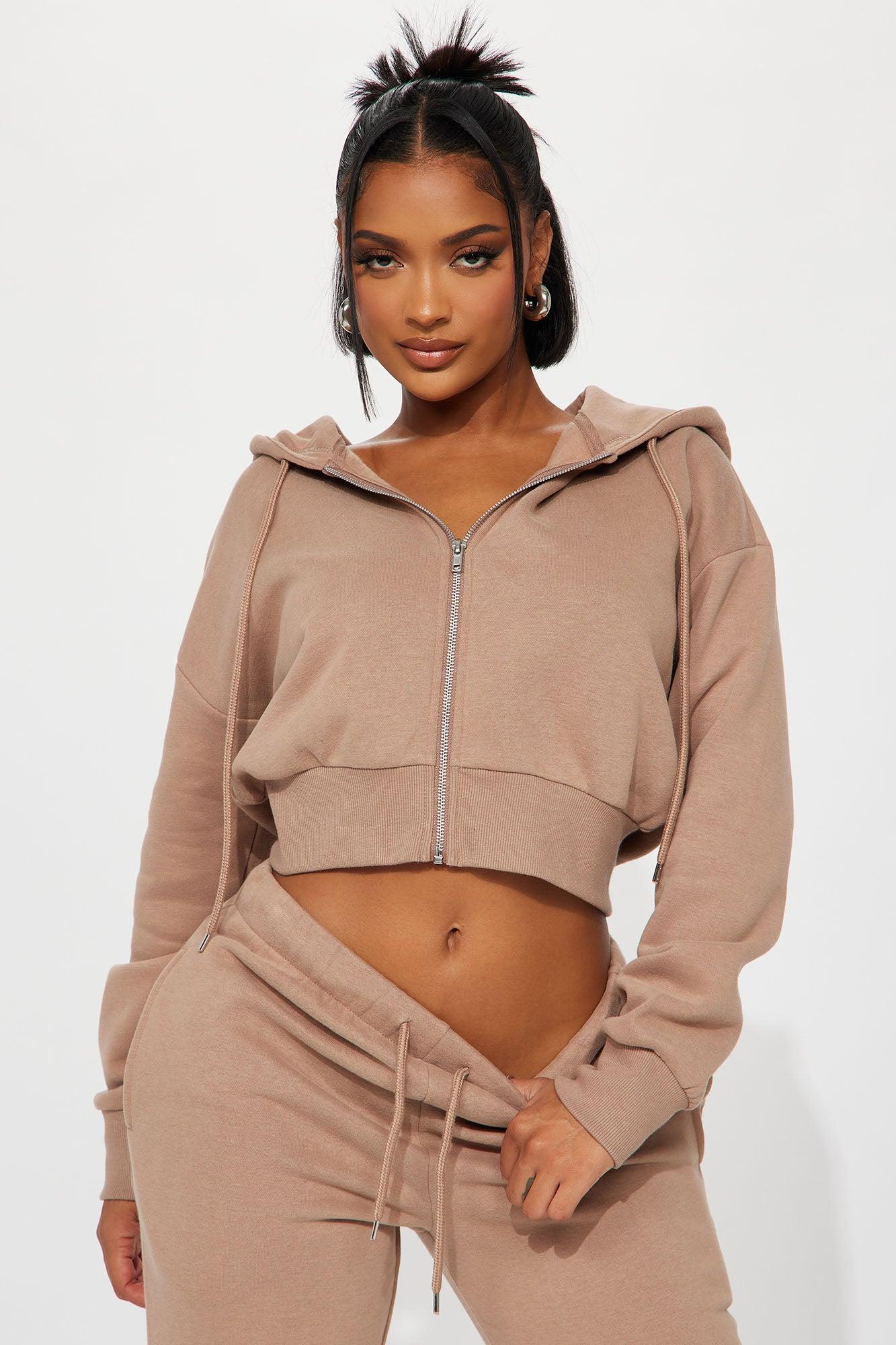 Brianna Jogger Pant Set - Mocha Product Image