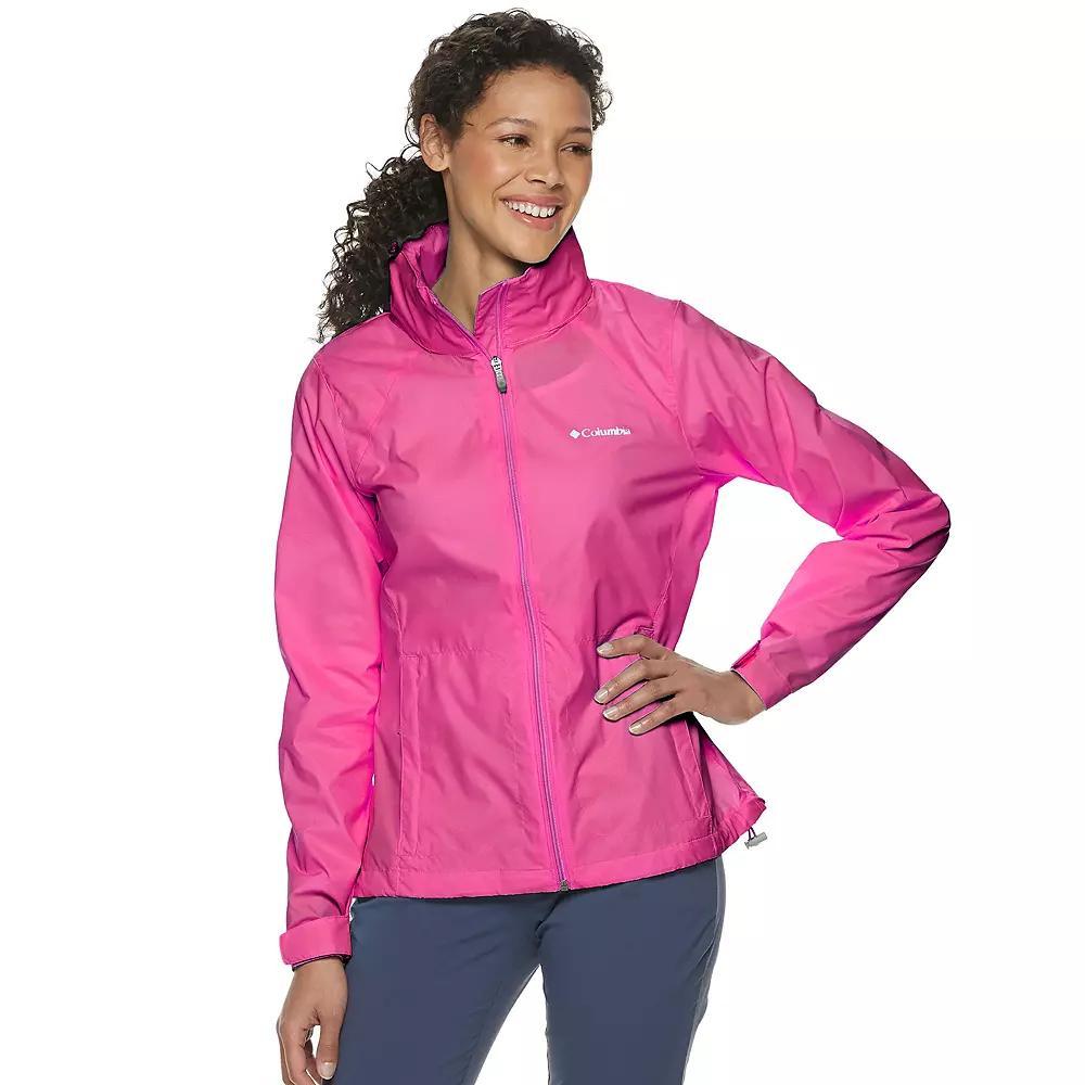 Women's Columbia Switchback III Hooded Packable Jacket, Size: Large, Pink Product Image