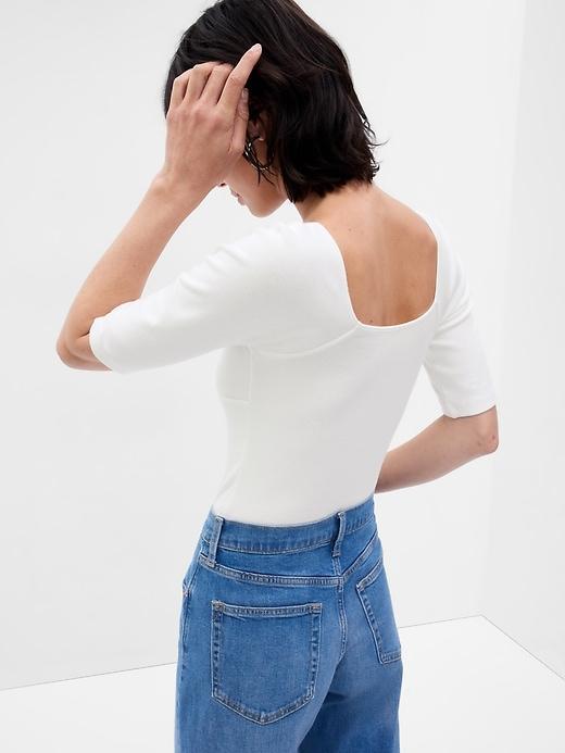 Modern Sweetheart Corset T-Shirt Product Image