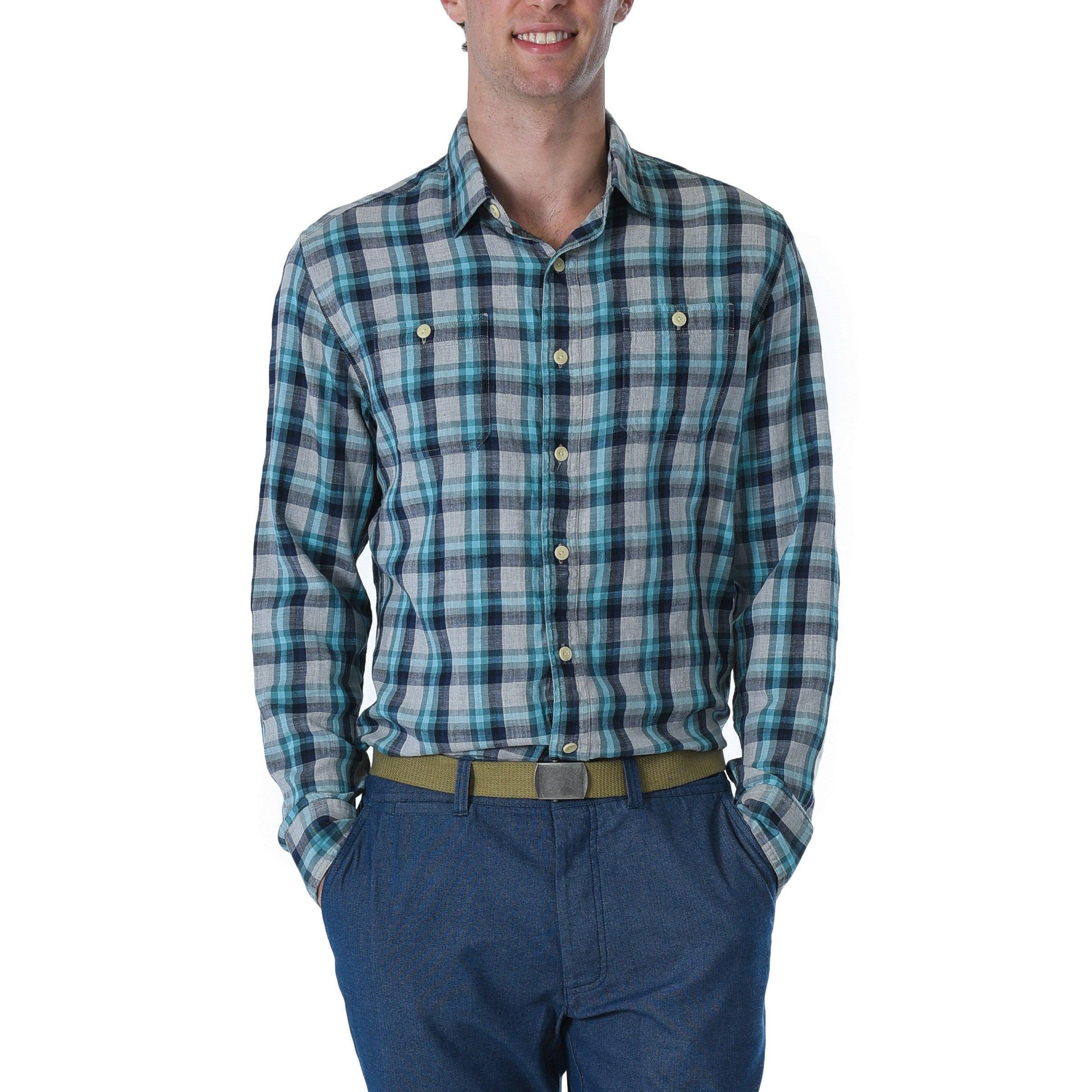 Trevor Lightweight Slub Twill - Seafoam Gray (Final Sale)* Product Image