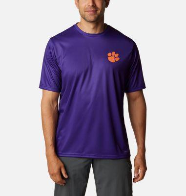 Columbia Men's Collegiate PFG Terminal Tackle Short Sleeve Shirt - Clemson- Product Image