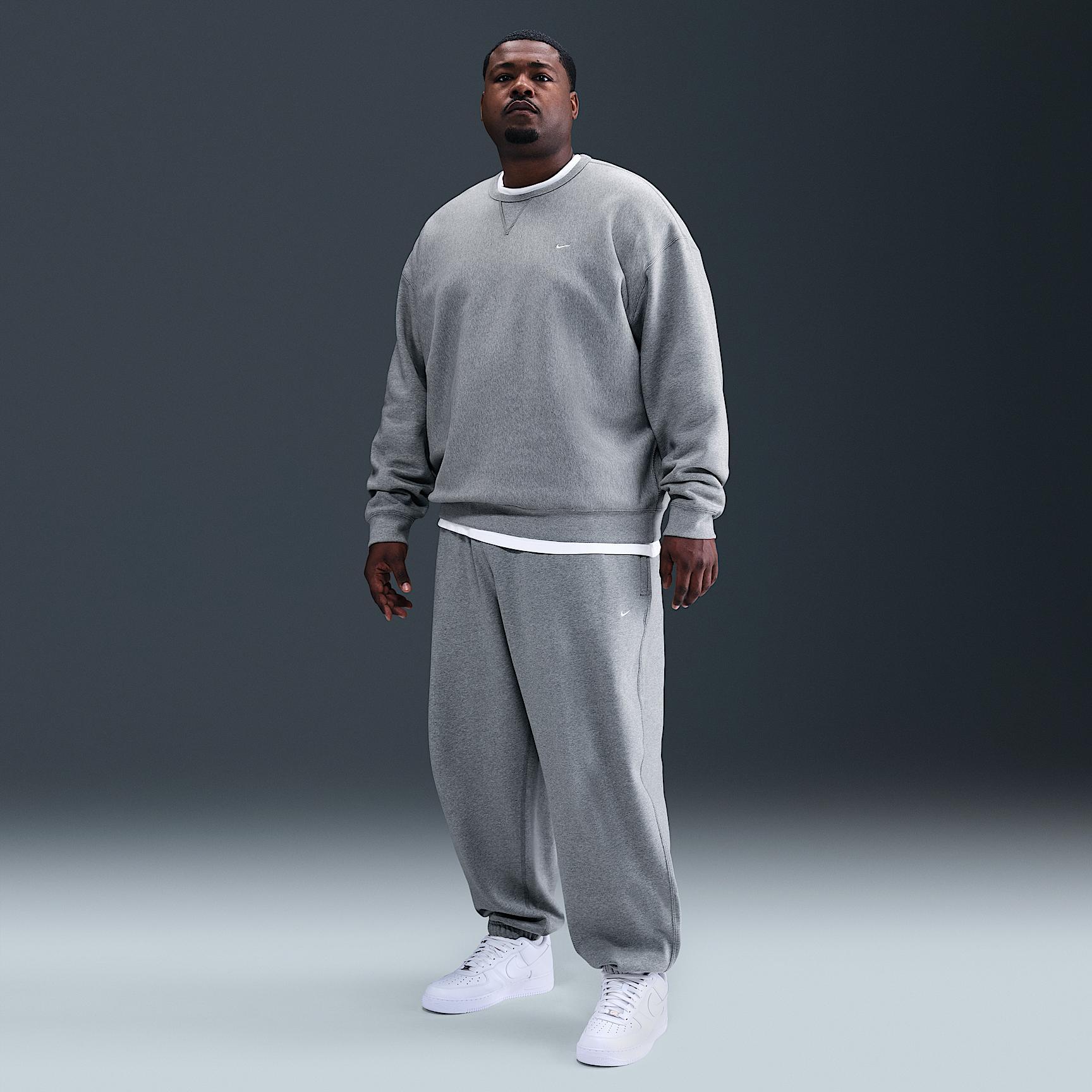 Nike Men's Solo Swoosh Cuffed Fleece Pants Product Image