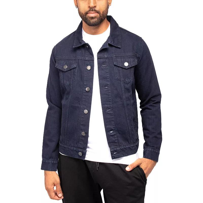 Men's Xray Washed Denim Jacket, Size: Small, Blue Product Image