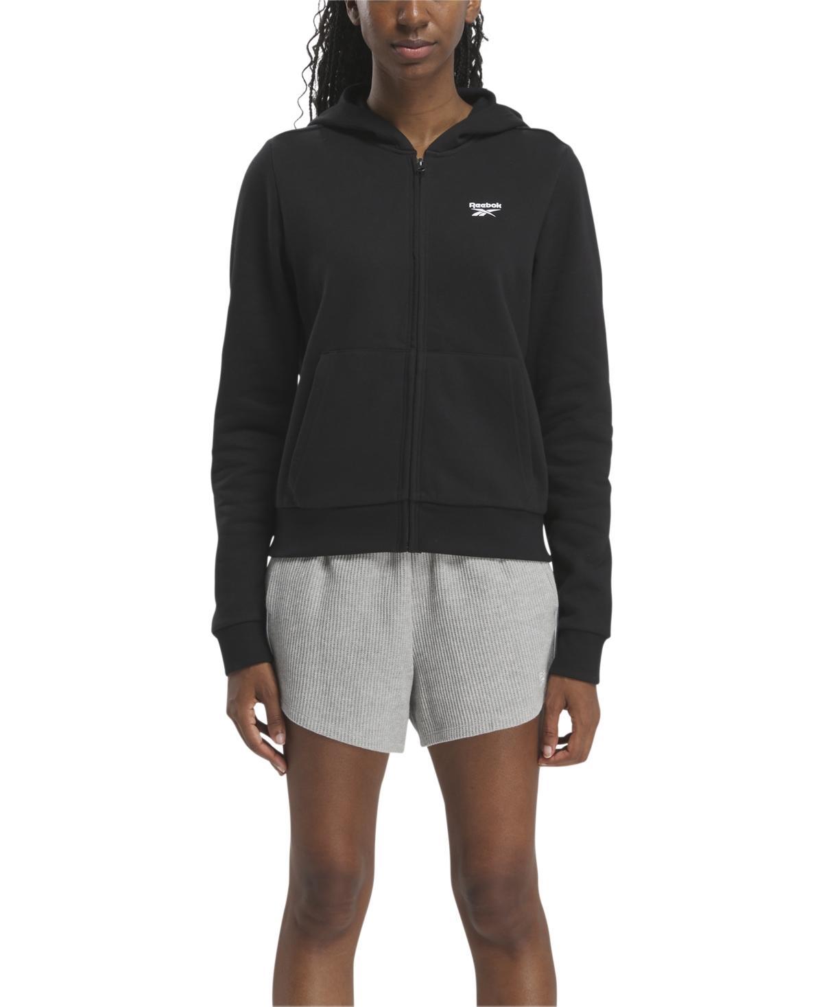 Reebok Womens Fleece Full-Zip Hoodie Product Image