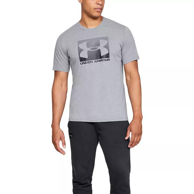 Big & Tall Under Armour Boxed Sportstyle Tee, Mens Product Image