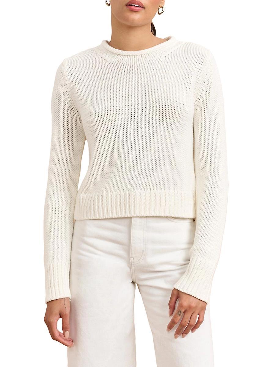 Womens Solid Mini Marina Sweater Product Image