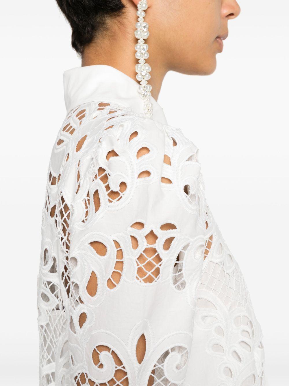 guipure-lace mini dress Product Image
