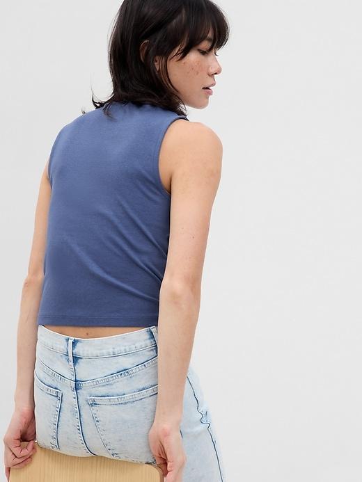 Modern Mockneck Tank Top Product Image