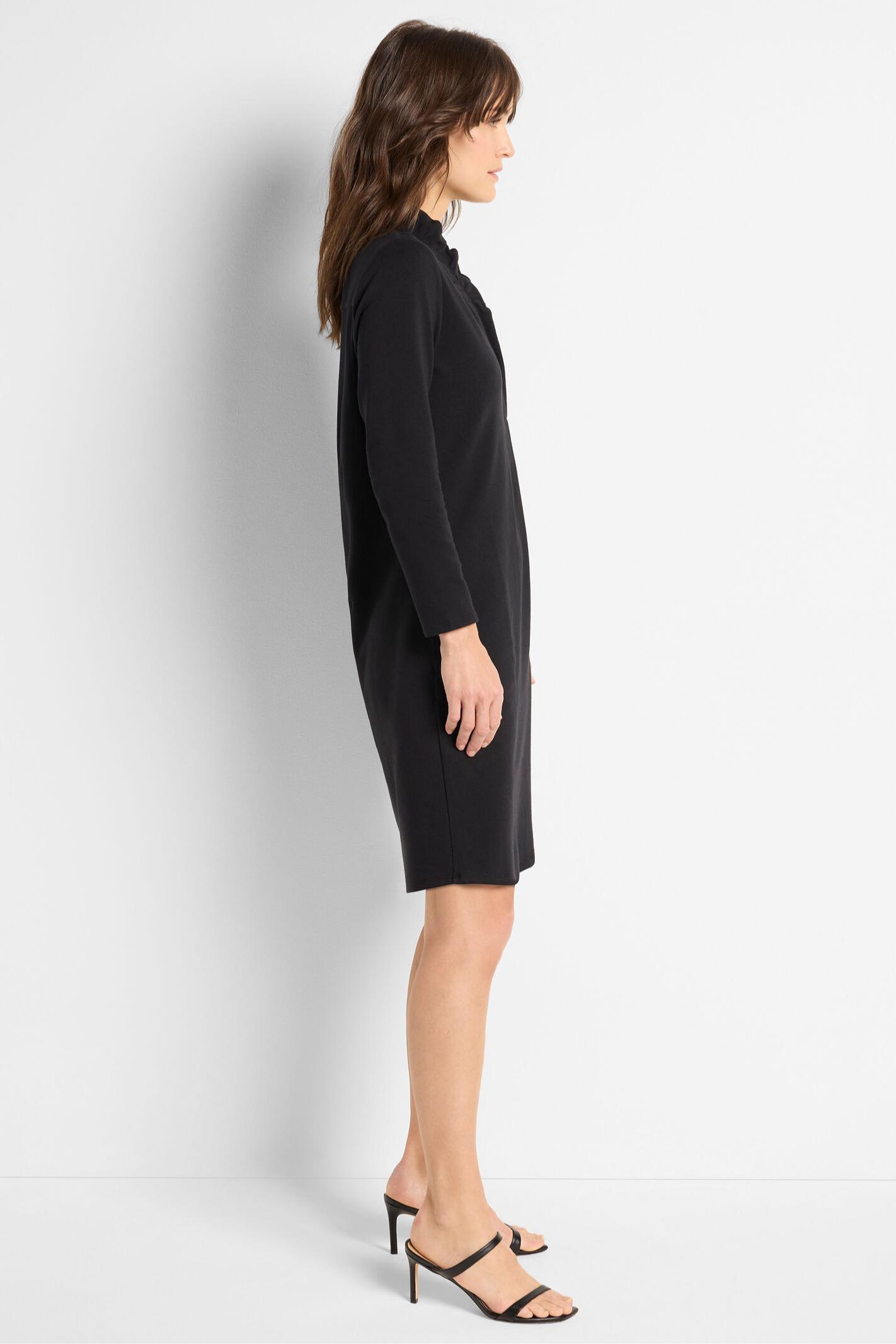 Ruffled Up Dress - Black Onyx Product Image