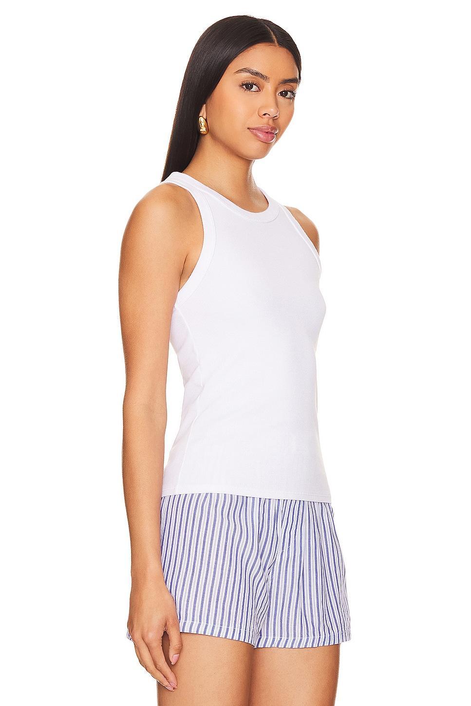 Supima Rib Sheath Tank Enza Costa Product Image