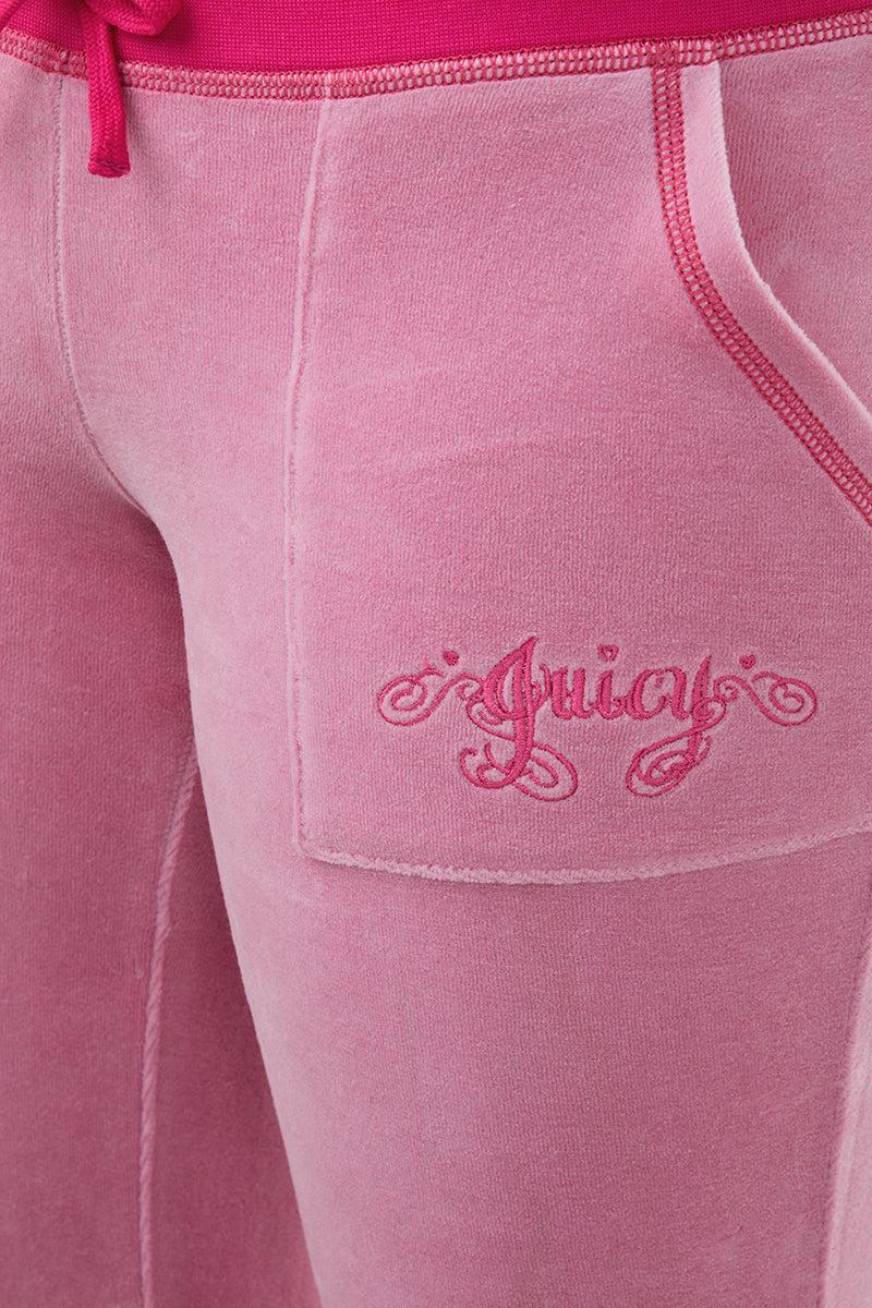 Sweetheart Cotton Velour Track Pants Product Image