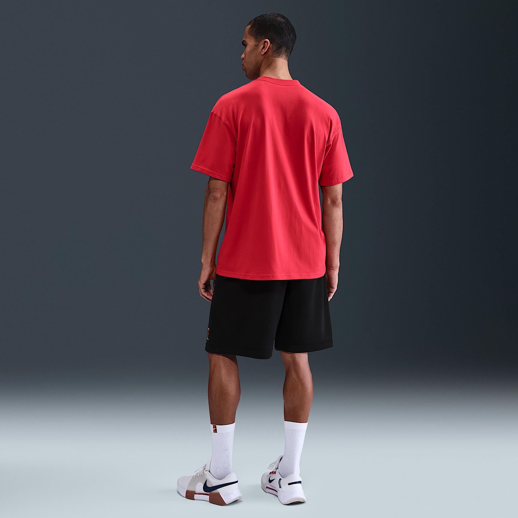 Nike Men's Court Heritage Dri-FIT Fleece Tennis Shorts Product Image