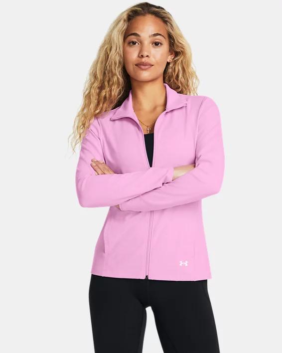 Women's Under Armour Motion Jacket, Size: Medium, Silica Green Product Image