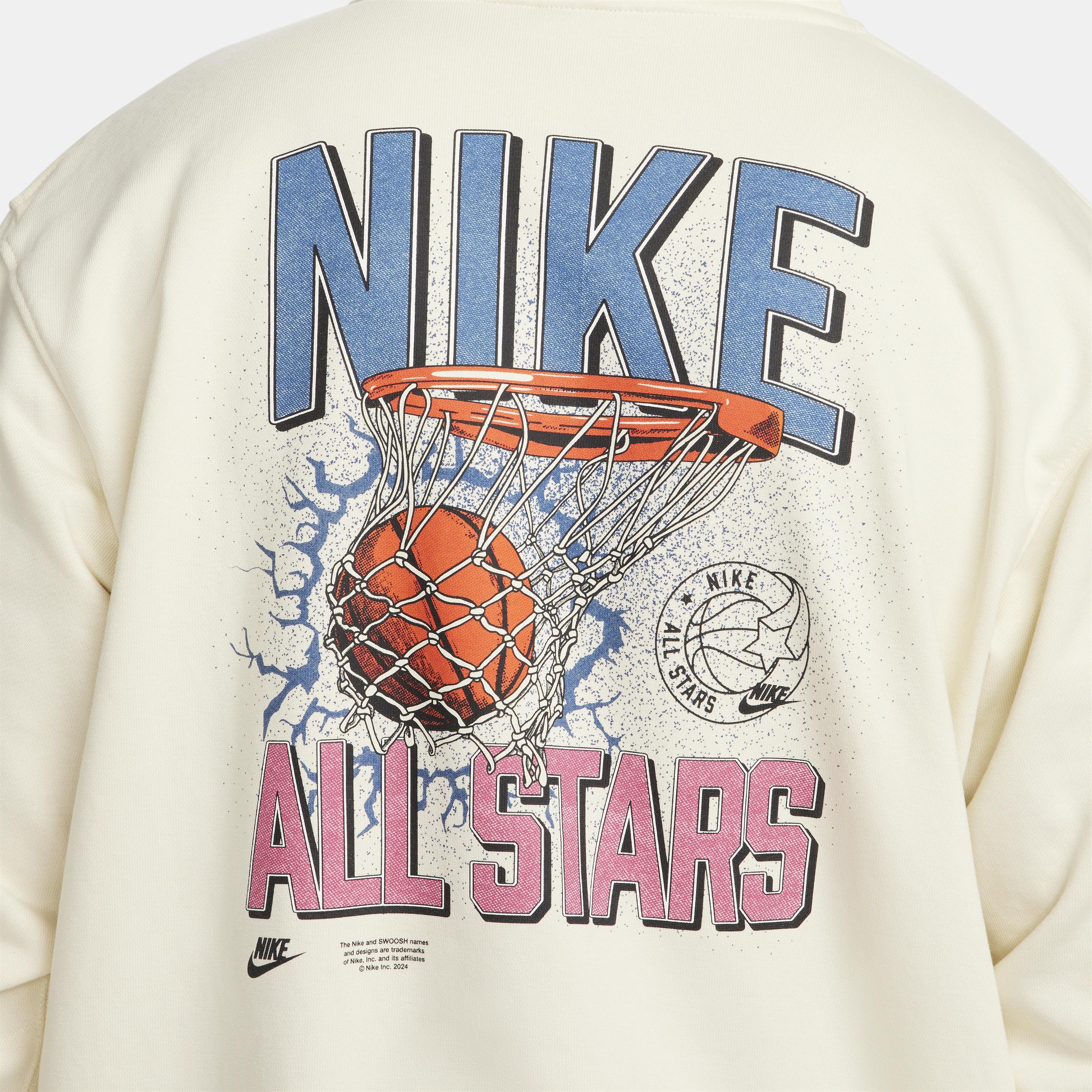 Nike Standard Issue Men's Dri-FIT French Terry Pullover Basketball Hoodie Product Image