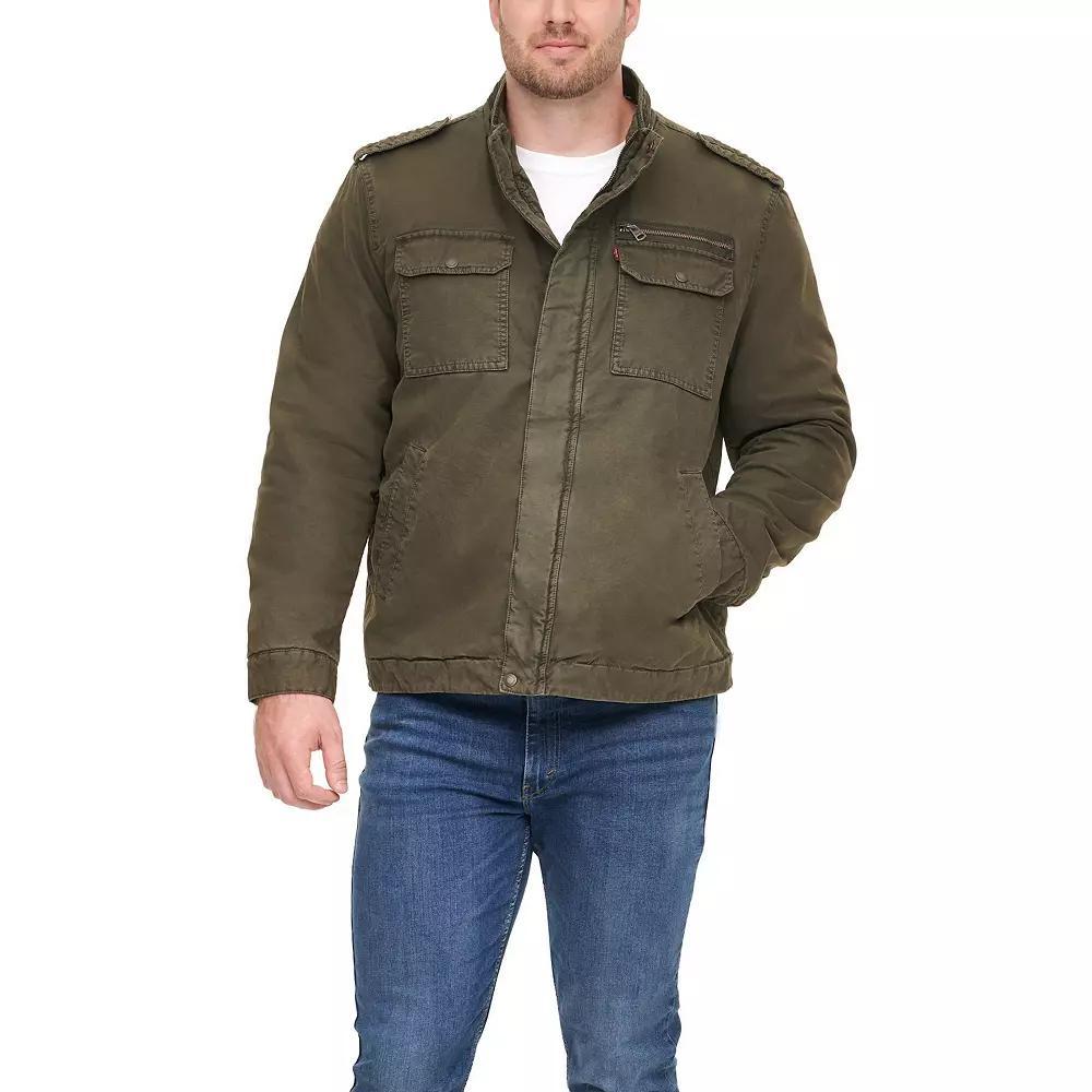 Big & Tall Levi's® Cotton Jacket, Men's, Size: 4XB, Brown Product Image