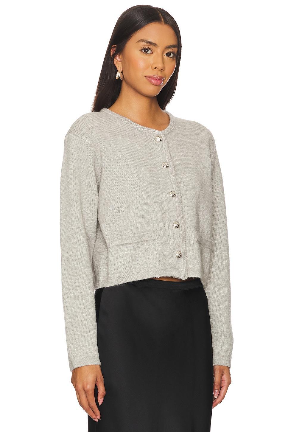 Ben Cardigan Line & Dot Product Image