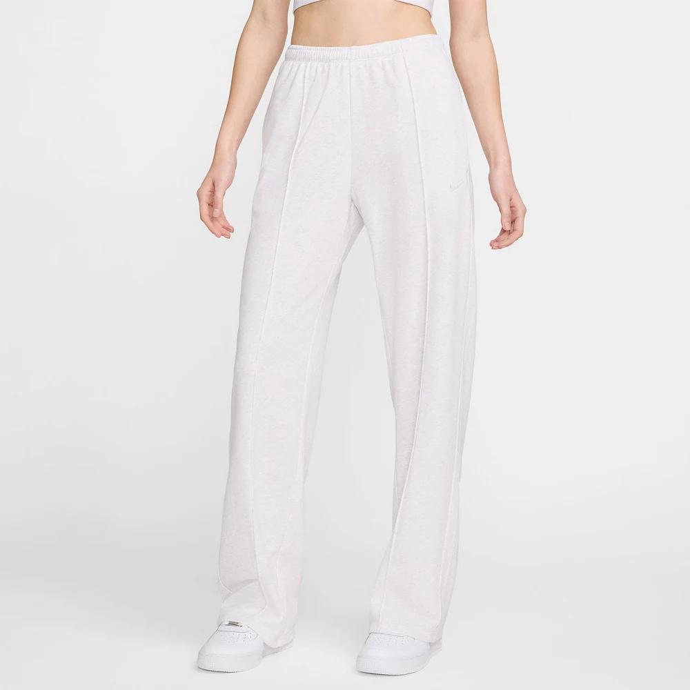 Women's Nike Sportswear French Terry Mid-Rise Sweatpants, Size: XXL, Birch Grey Product Image