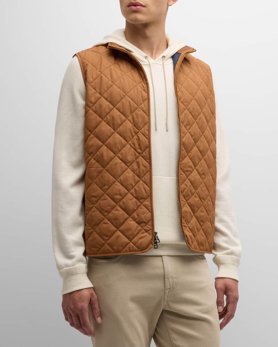 Mens Essex Quilted Full-Zip Vest Product Image