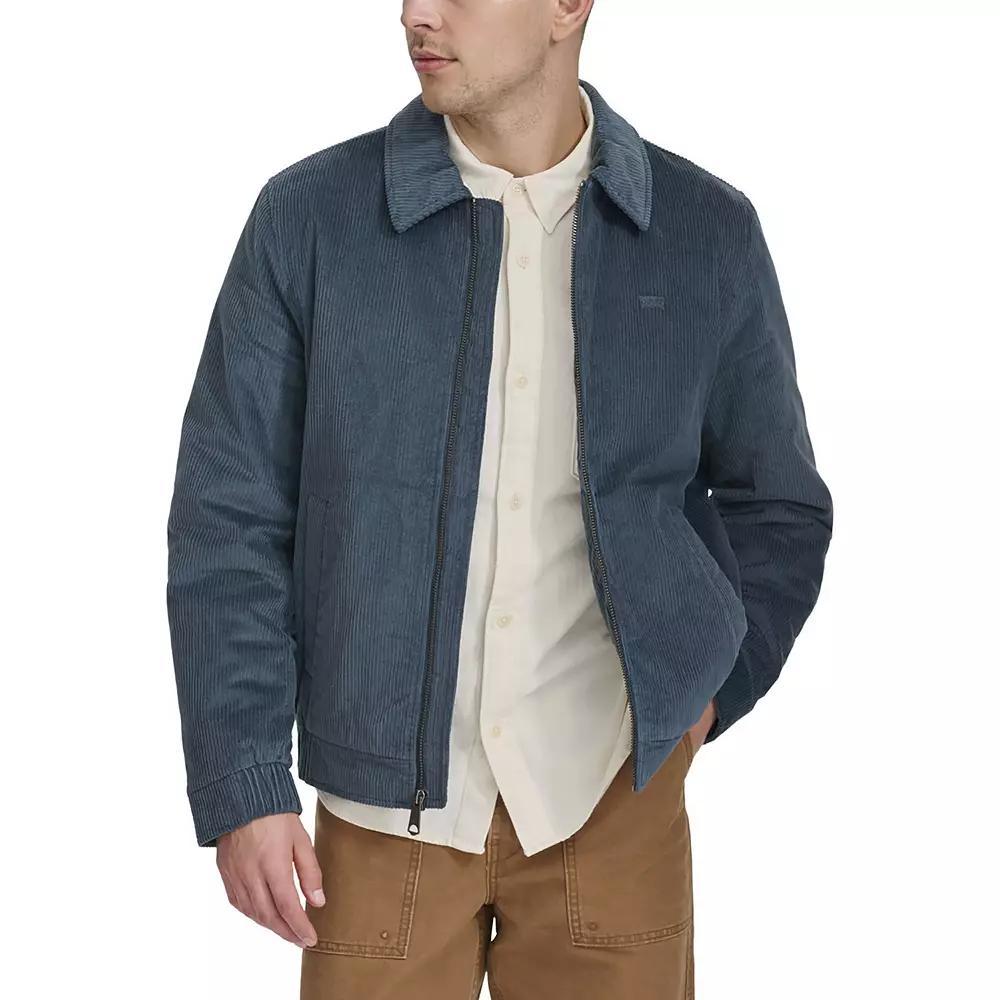 Men's Levi's® Corduroy Jacket with Laydown Collar, Size: XXL, Grey Product Image