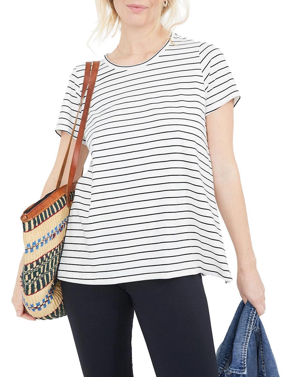 Womens The Maternity Luxe Nursing Friendly T-Shirt Product Image
