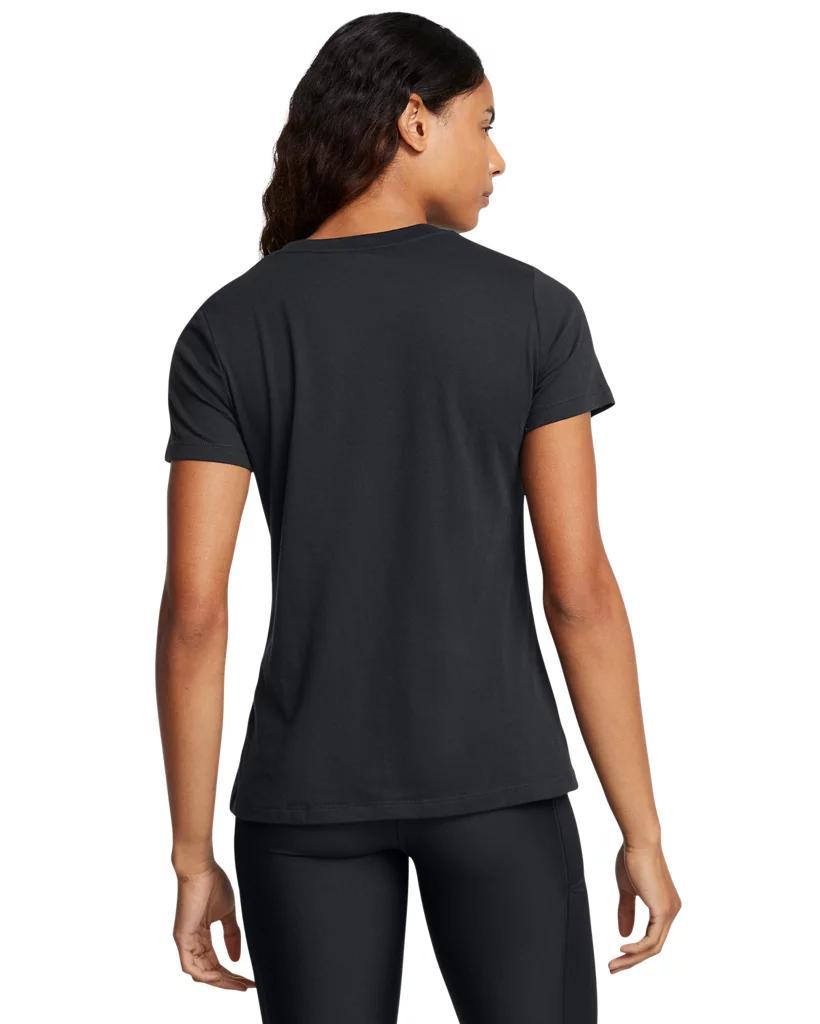 Women's UA Performance Cotton Collegiate Short Sleeve Product Image