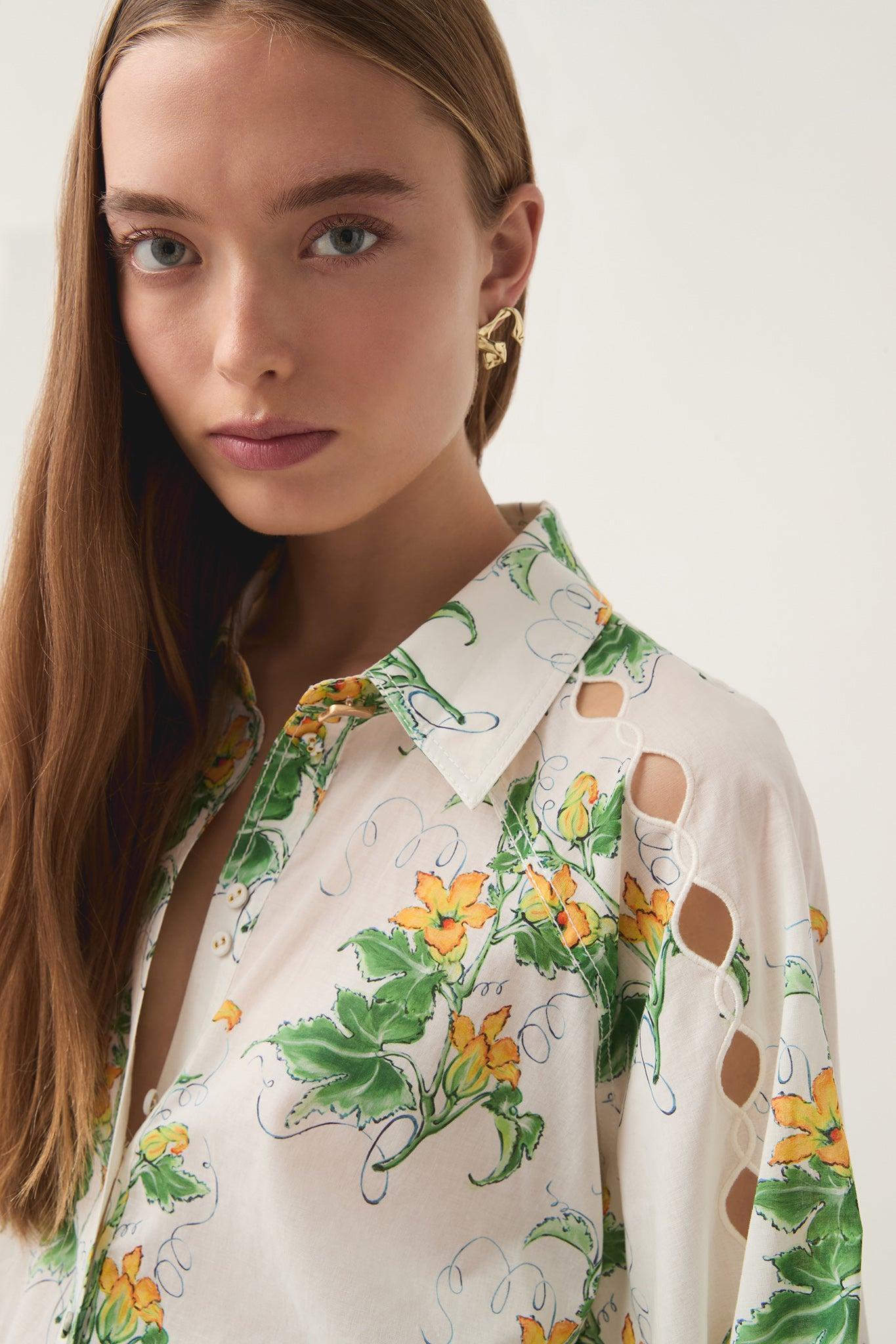 Violette Bubble Hem Mini Dress Product Image