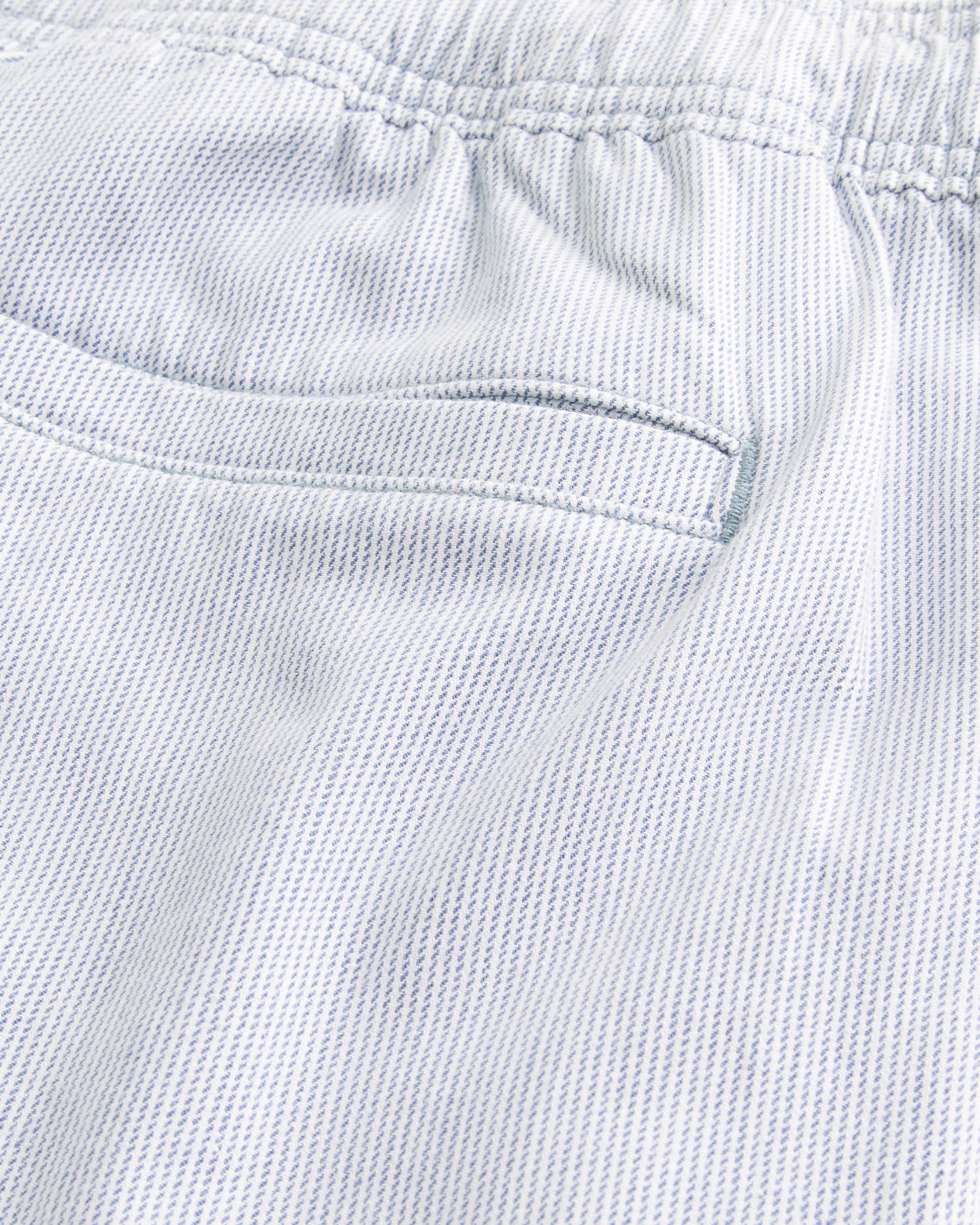 Linen-Blend Loose Pull-On Pants Product Image