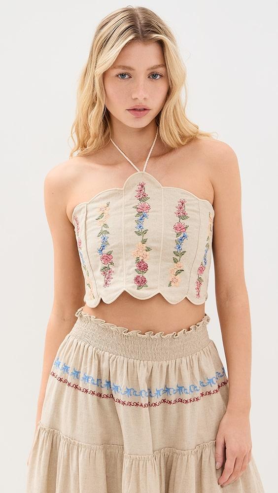 Agua Bendita Serenity Blush Top | Shopbop Product Image