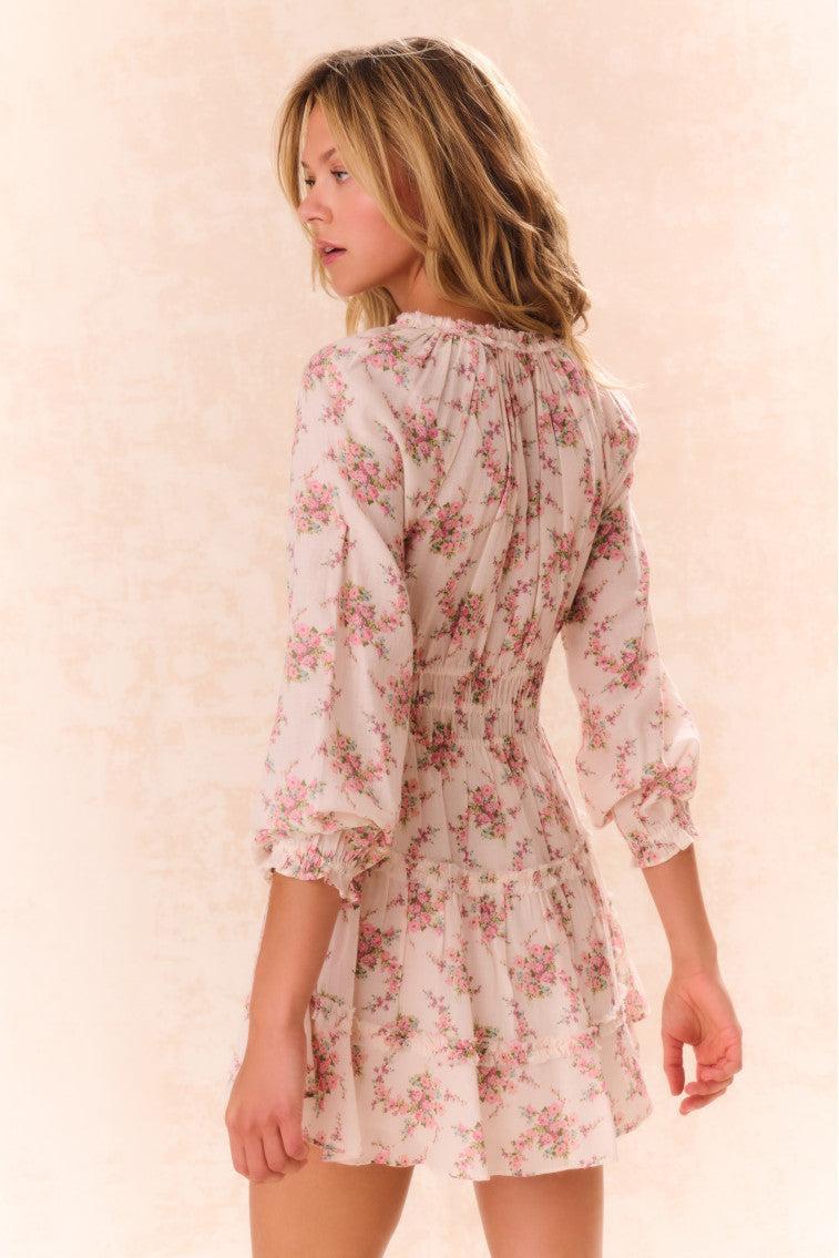 Mellini Floral Cotton Mini Dress Product Image