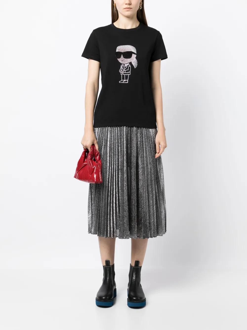 Ikon rhinestone-embellished T-shirt Product Image
