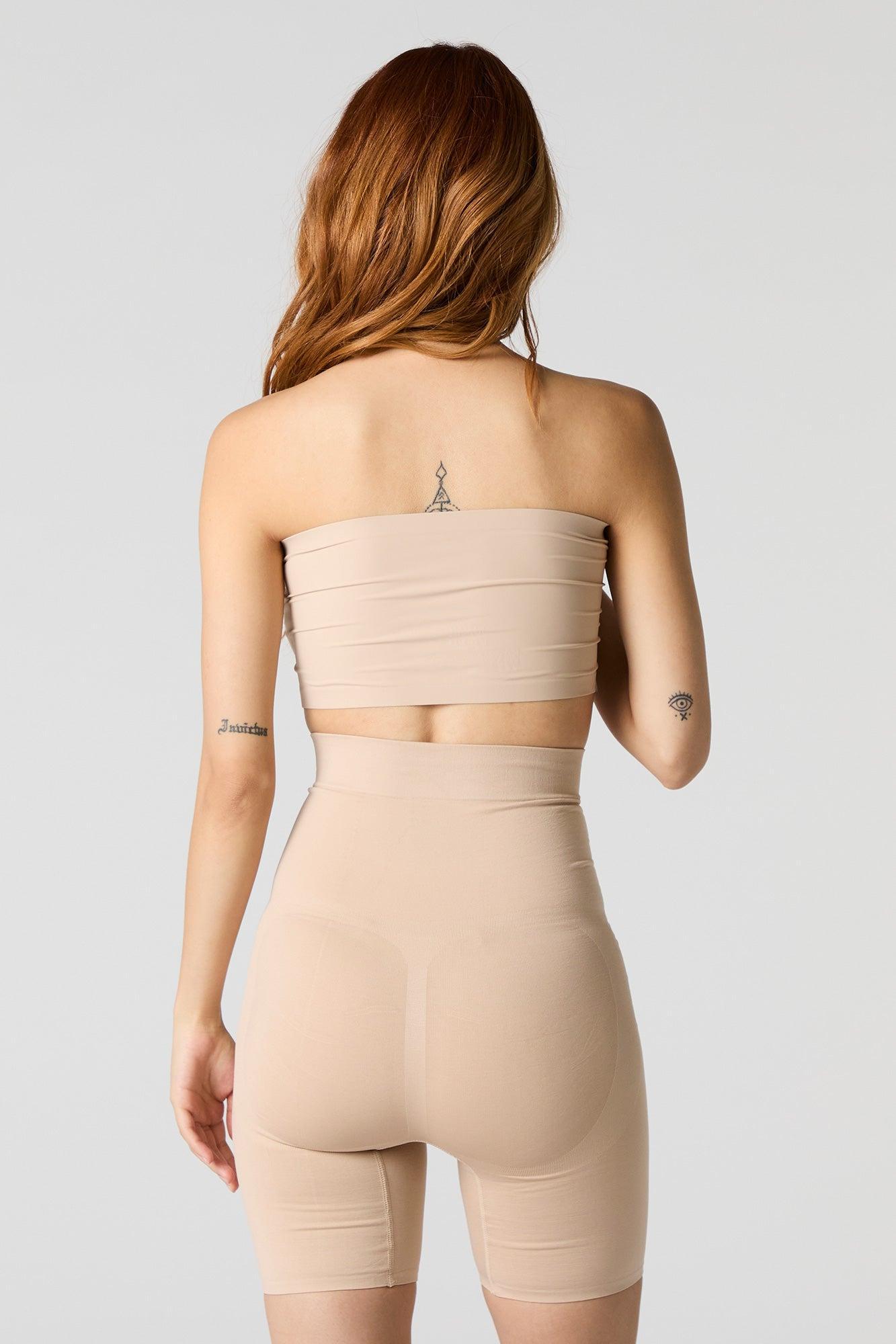 Seamless High Rise Biker Short Shapewear Female Product Image