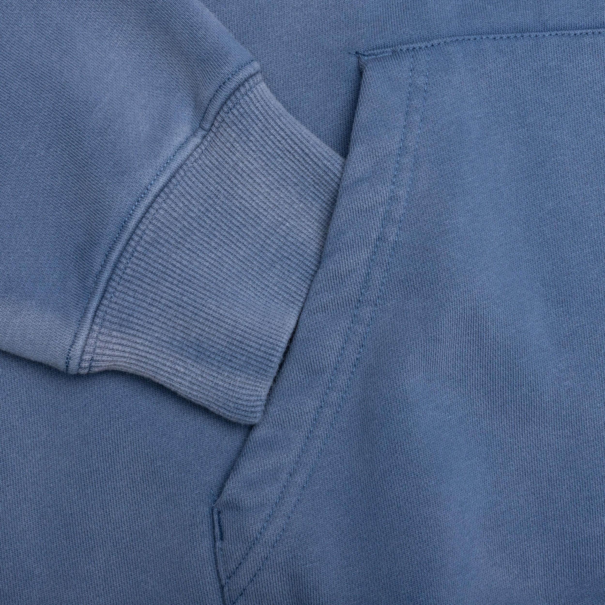 Sick And Tired Vintage Hoodie - Blue Male Product Image