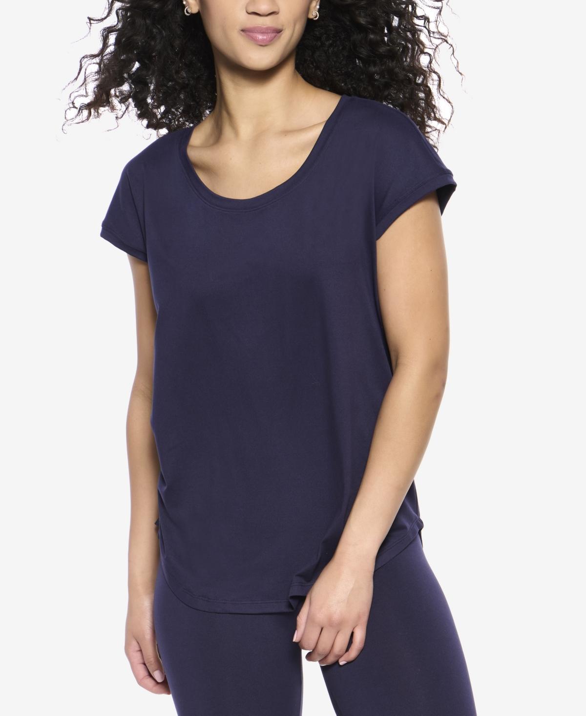 Womens Textured Slub Knit Muscle Tee Product Image