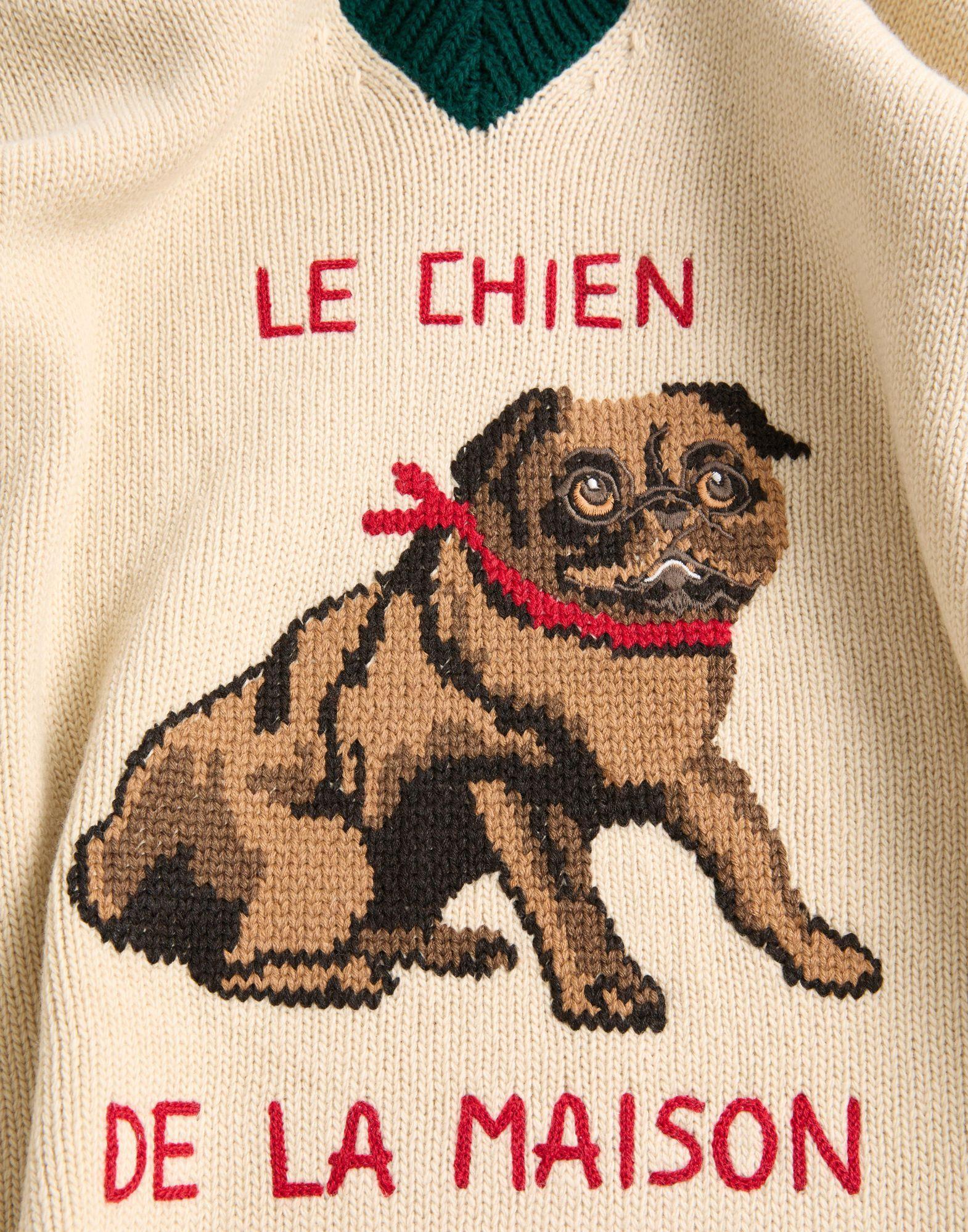 Le Chien De La Maison Jacquard Wool Jumper Product Image
