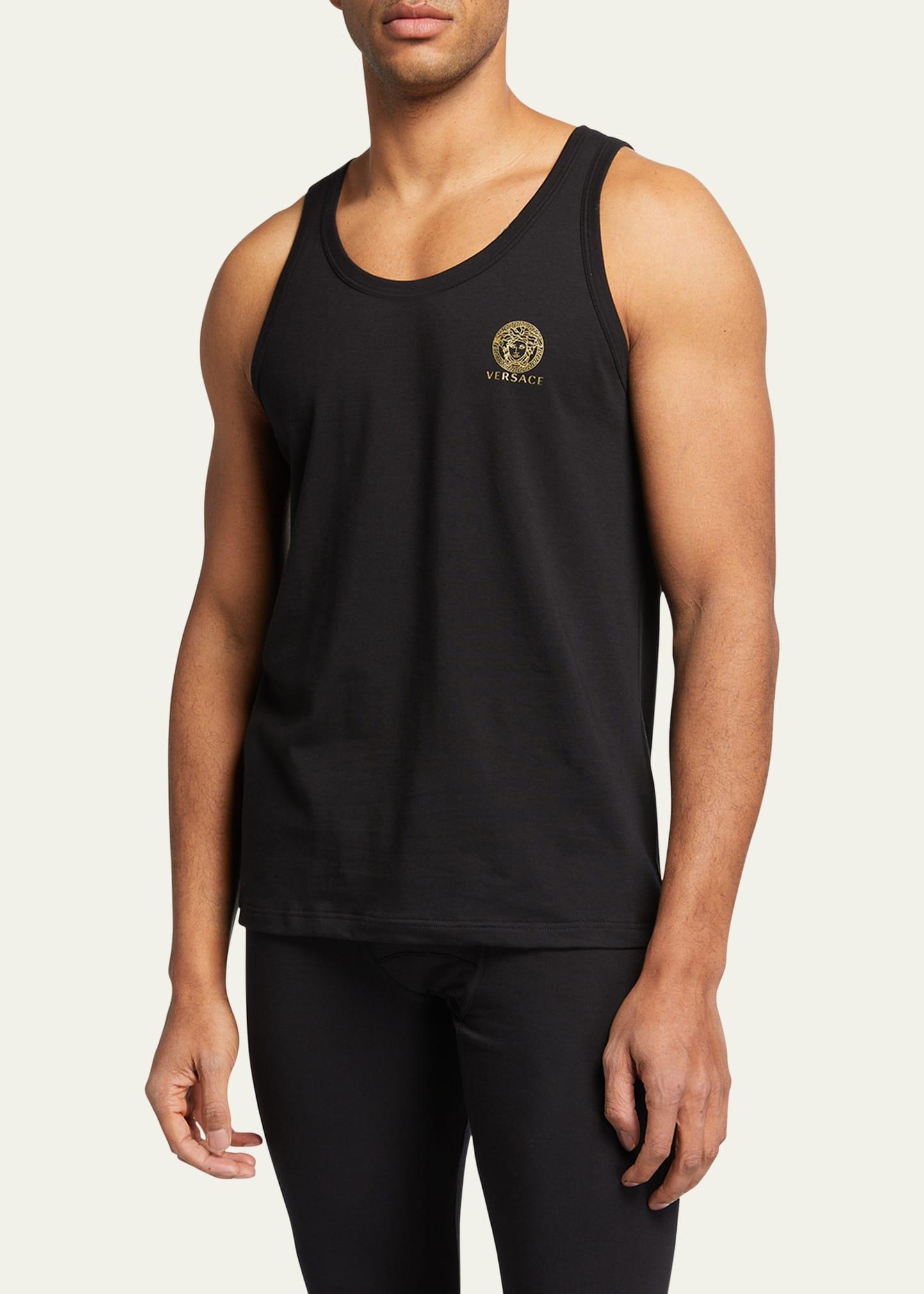 Men's Solid Medusa Head Tank Top Product Image