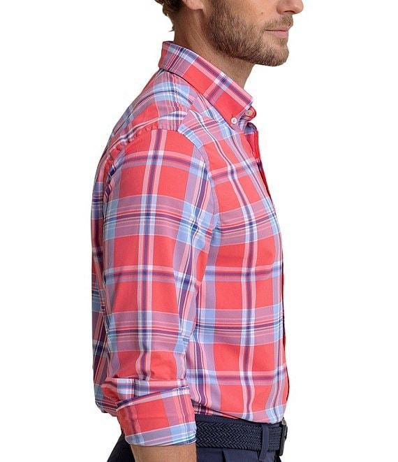 Southern Tide Greenview Plaid Intercoastal Long Sleeve Woven Shirt Product Image