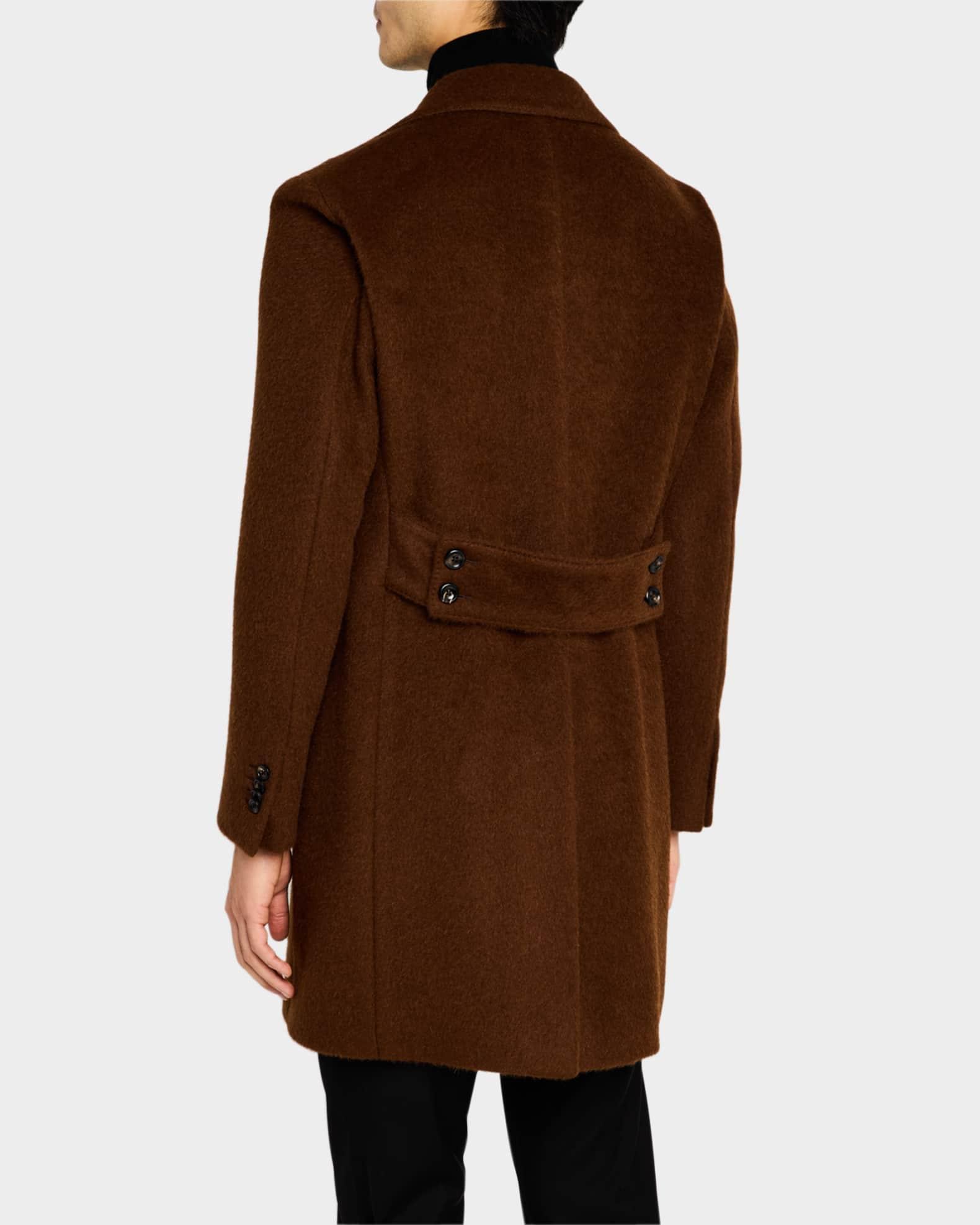 Mens Wool-Mohair Topcoat Product Image