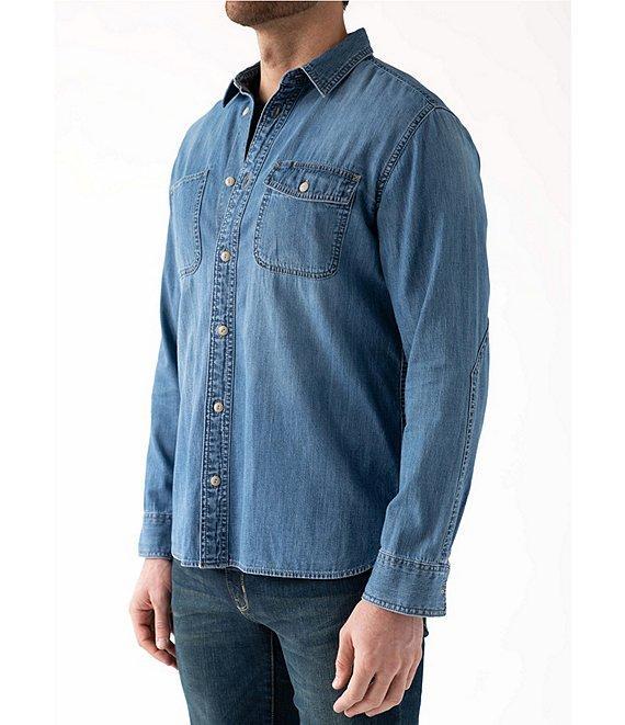 Devil-Dog Dungarees Crowders Denim Workwear Shirt Product Image