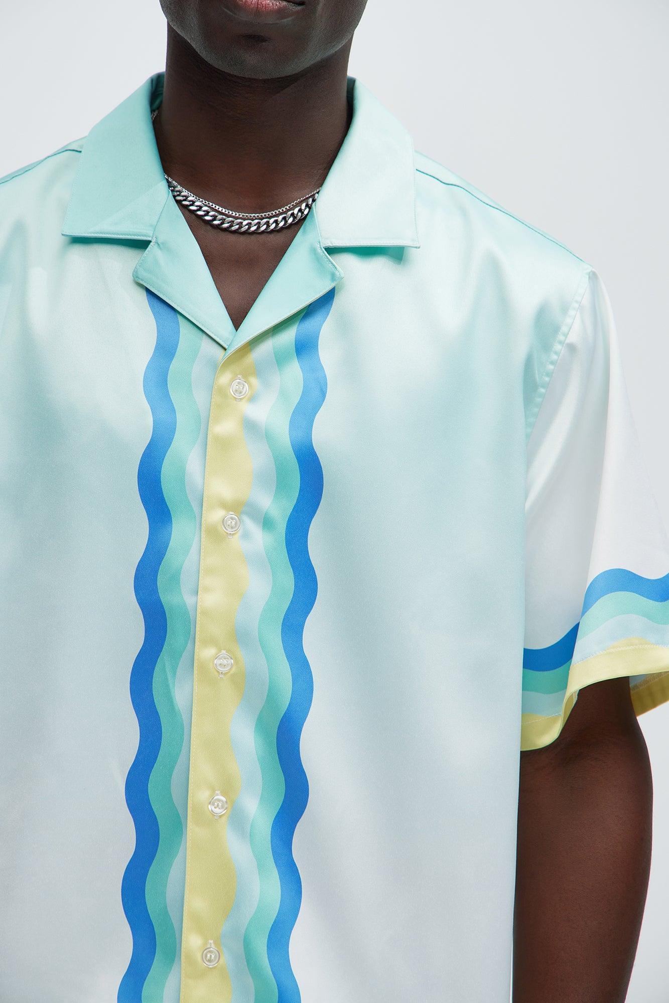 Milazzo Shirt - Green/combo Product Image