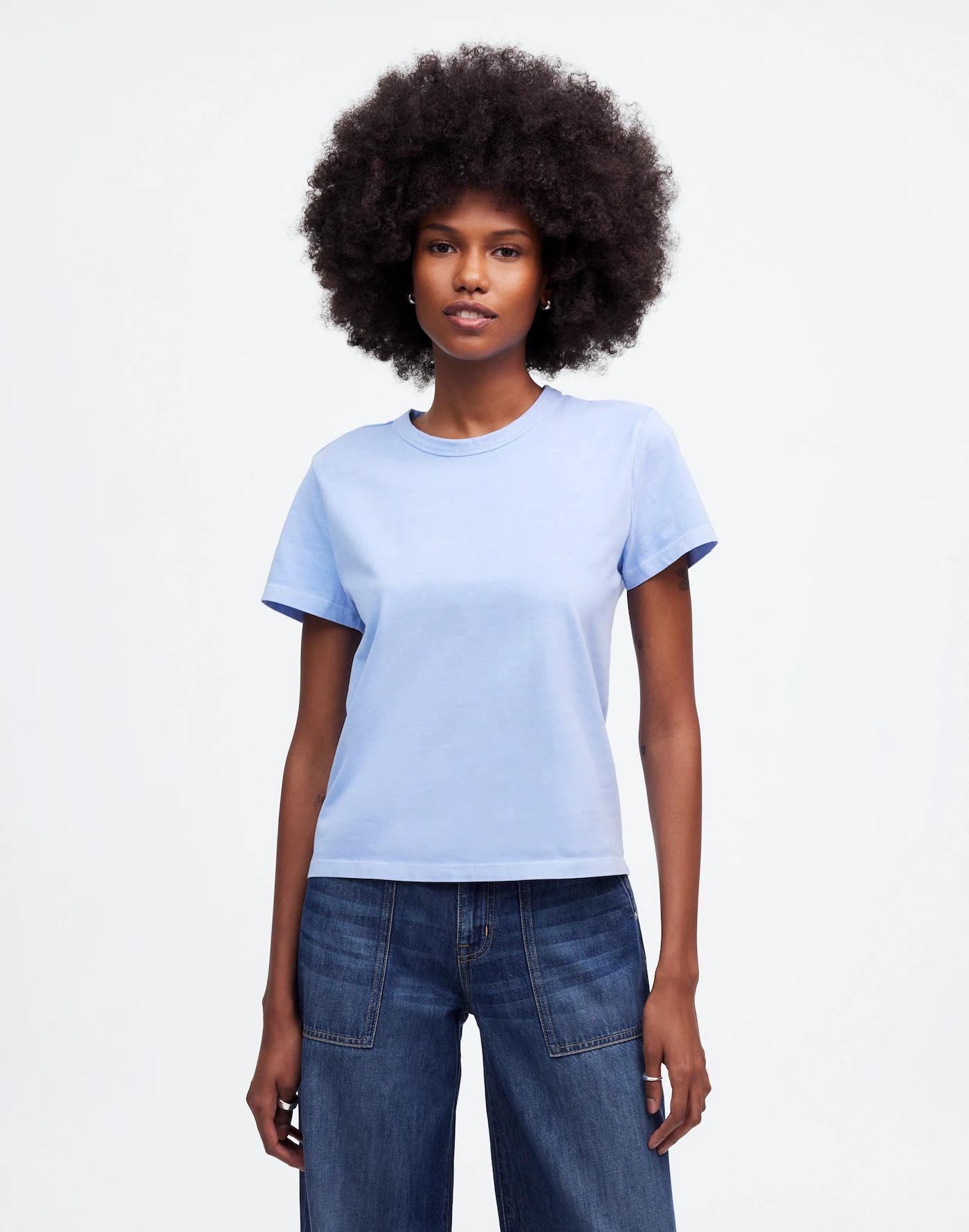 Cotton Perfect Crewneck Tee Product Image