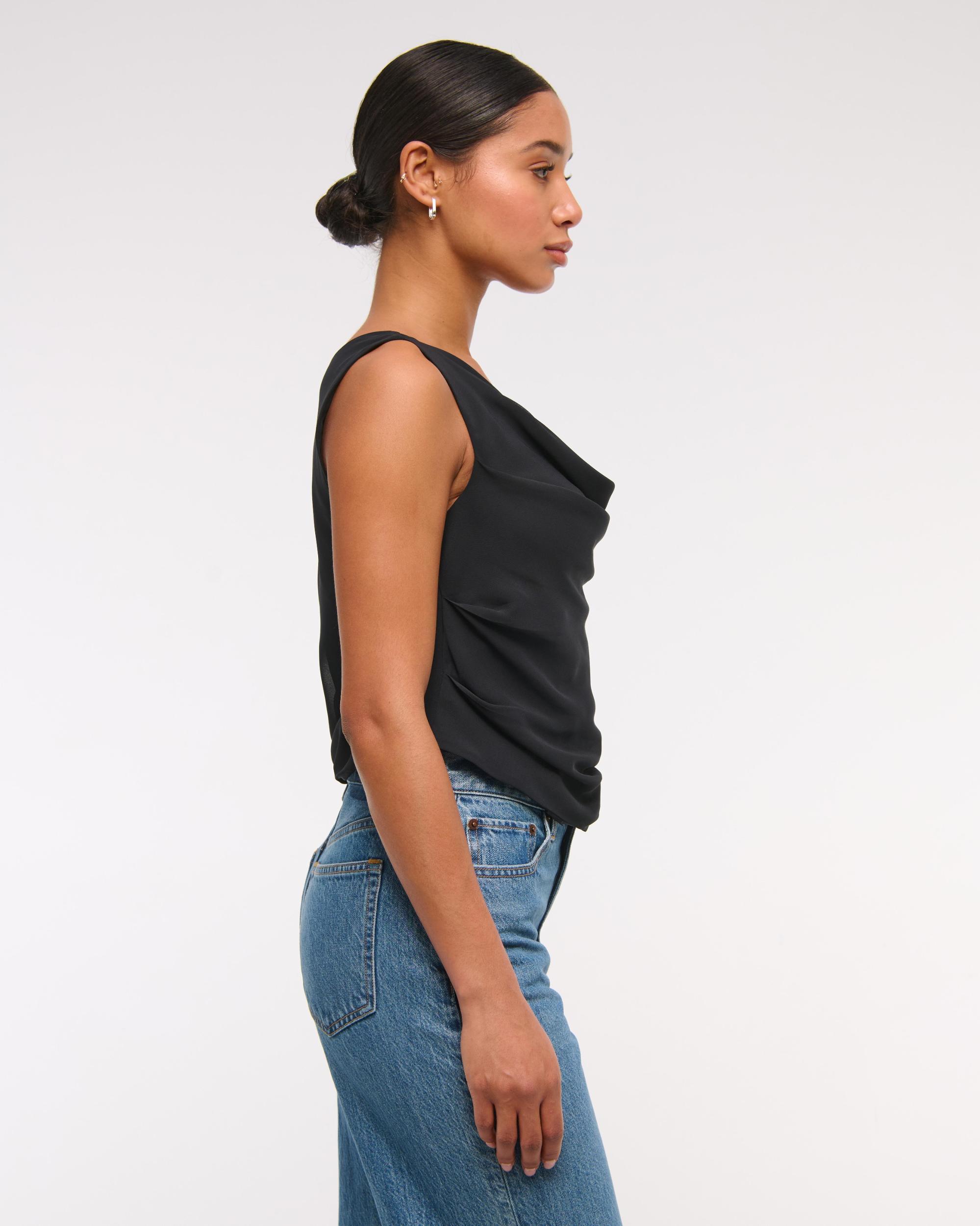 Drapey Plunge Top Product Image
