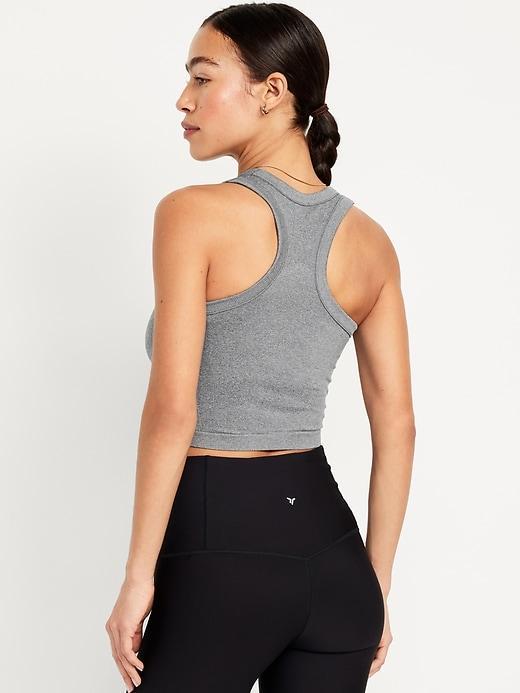 Fluid Seamless Fitted Crop Tank Top Product Image